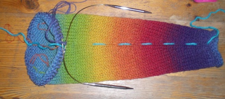 Sleeve increases and sleeve head short rows